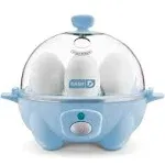 DASH Brand 6 Capacity Electric Egg Cooker - Dream Blue: Hard, Soft Boiled, Poach