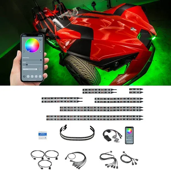 LEDGlow Bluetooth Advanced Million Color Slingshot LED Lighting Kit