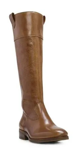 Vince Camuto Women&#039;s Selpisa Knee High Boot Fashion 6.5, Medium Walnut