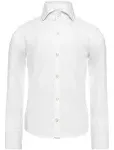 OppoSuits Boys Shirt - White Knight - White - Size: 6