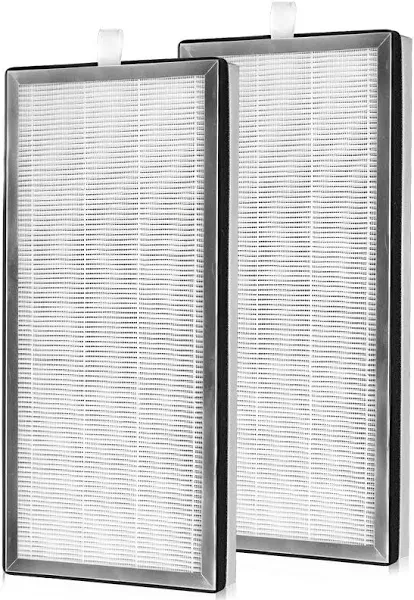 2pack MA-40 Replacement Filter 2 Pack Compatible With Medify MA-40, NXBHG H13 Ture Hepa Activated Carbon Filter, 3-stage Filtration System For Medify MA-40, MA-40B And MA-40W, Part #ME-40, Air Humidifier Accessories