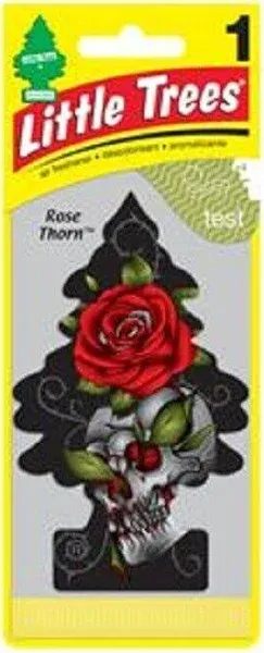 Little Trees Car Air Freshener 24-Pack (Rose Thorn)