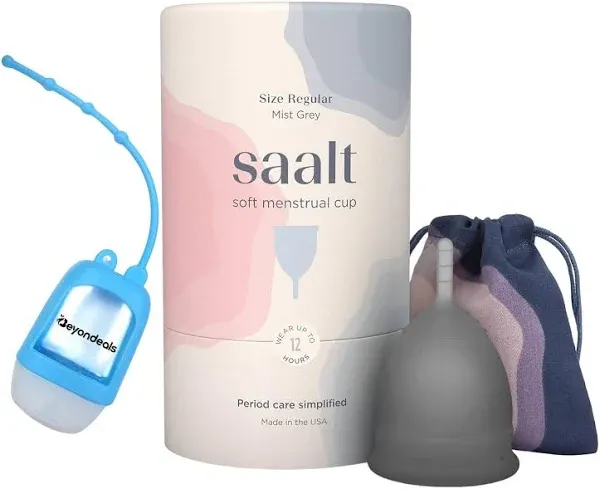 Saalt Soft Menstrual Cup Small / Mountain Iris