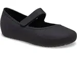 Crocs Kids' Brooklyn Flat, Black, J1