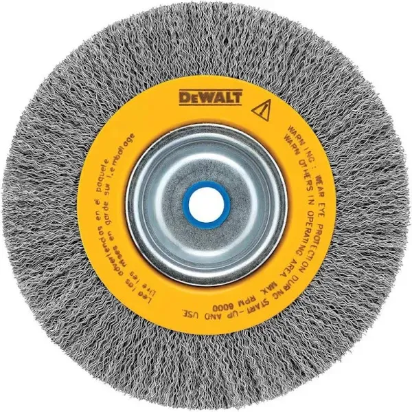 DeWalt DW4905 6" Crimped Bench Wire Wheel