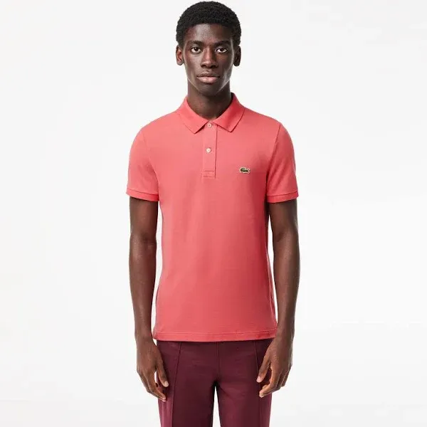 Classic Design Polo Shirt In Red