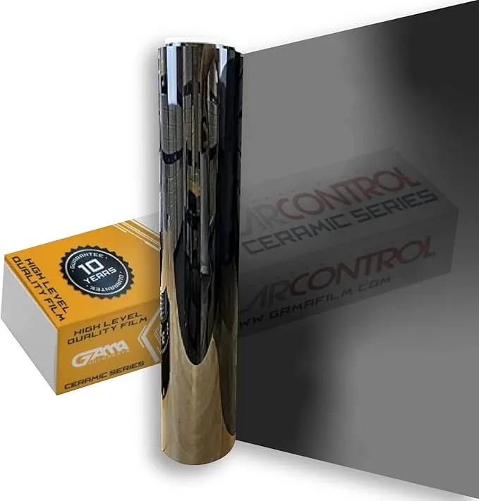 SOLARCONTROL Window Tint Car Film 40&#039;&#039; X 100FT Nano Ceramic Shade Roll Univer...