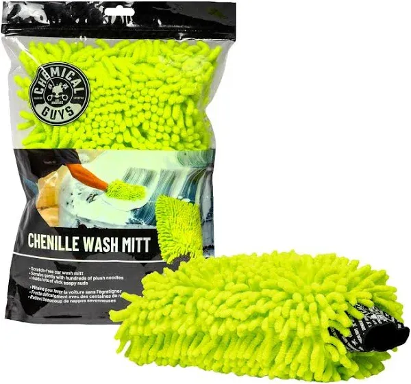 Chemical Guys Chenille Microfiber Premium Scratch-Free Wash Mitt