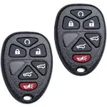 Car Key Fob Keyless Entry Remote fits 2007-2014 Chevy Tahoe Suburban / 2007-2014 Cadillac Escalade / 2007-2014 GMC Yukon (fits Part # 15913427, 20869057, 22756462)