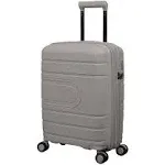 It Luggage Eco Tough 3 Piece Hardside 8 Wheel Expandable Spinner, Silver lining, 3 PC Set