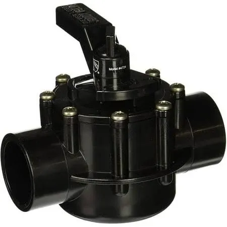 1-1/2&#034; or 2&#034; In-Ground Swimming Pool Diverter Valve 4724 263038 4716 For Pentair