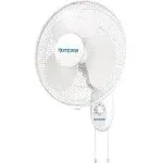 Hurricane - Supreme Oscillating Wall Mount Fan 16 in