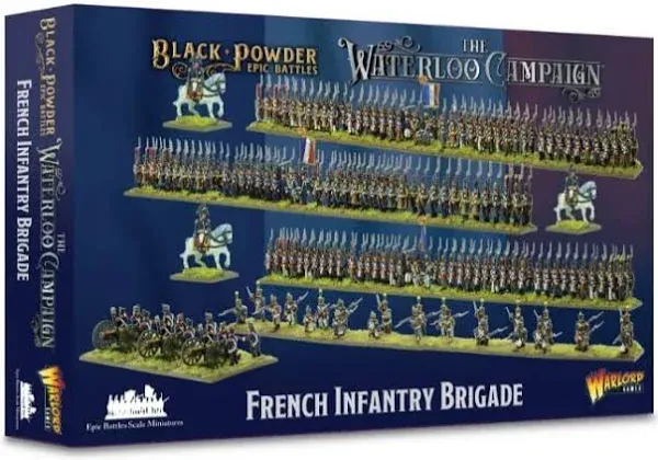 Warlord Games Black Powder Epic Battles Waterloo French Light Cavalry Brigade