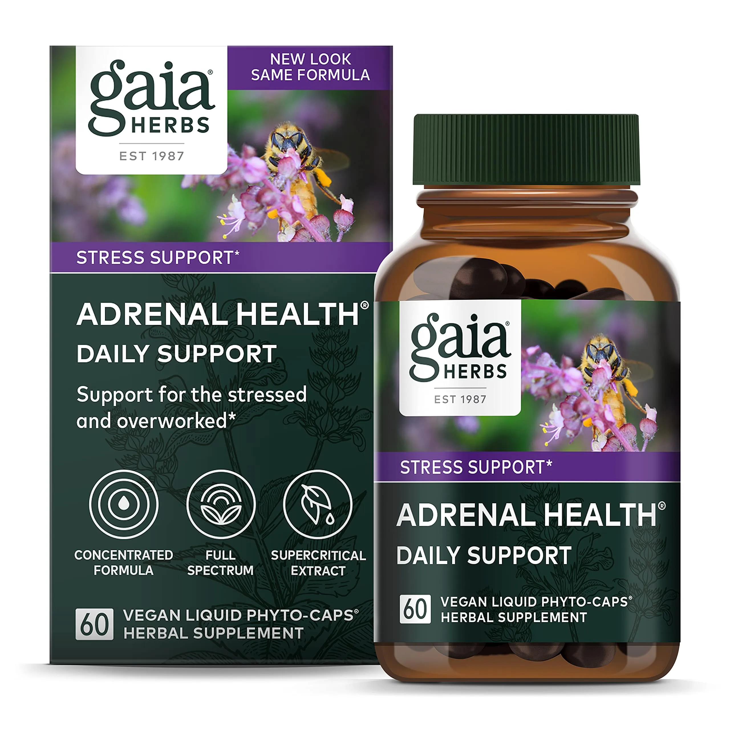 Gaia Herbs Adrenal Health Daily Support