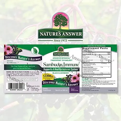 Nature's Answer Sambucus Immune