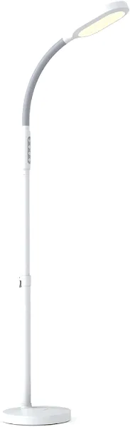 Verilux HappyLight Duo 2-in-1 Light Therapy & Task Floor Lamp