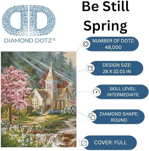 Diamond Dotz Be Still Spring Diamond Painting Kit