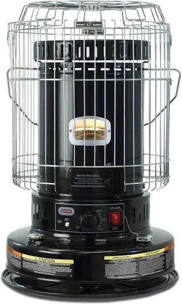 NEW - Dyna-Glo WK24BK 23,800BTU Indoor Kerosene Convection Heater