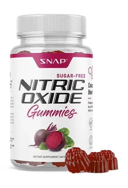 Snap Supplements Nitric Oxide Beet Root Chews - Improve Natural Energy - Sugar ...