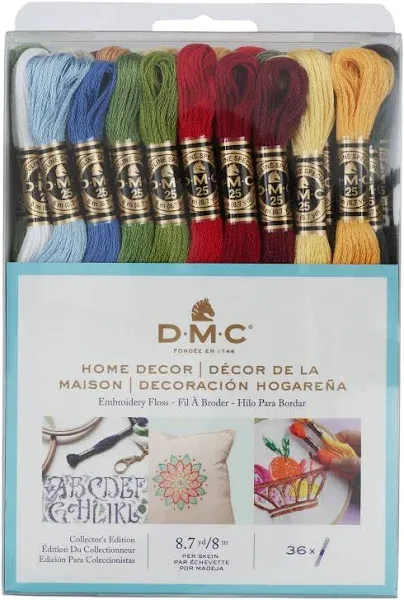 DMC Embroidery Floss Pack Home Decor