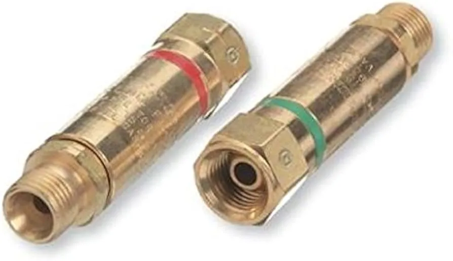 Radnor 64003941 FA-10 Fuel Gas &amp; Oxygen Torch Flashback Arrestor Set 