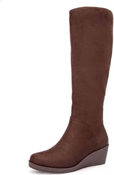 Aerosoles - Women's Binocular Knee High Boot - Knee High Boots with Memory Foam Footbed