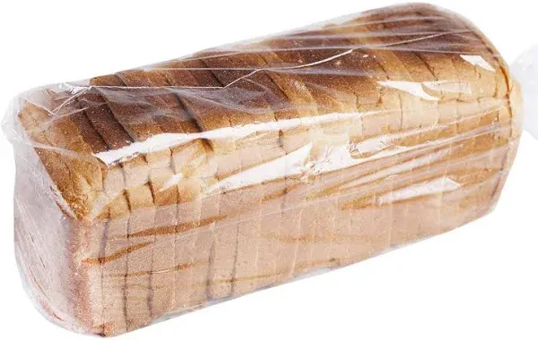 Bread Poly Bags,100 Pieces 15x3x6 Inches Bread Loaf Packing Bags with 100 Twist Ties,Clear Thick Gusseted Grocery Bakery Bags (Medium-6x3x15)