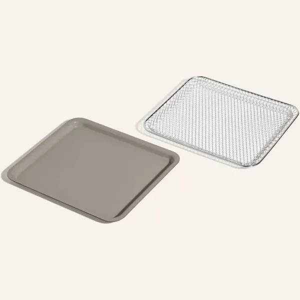 Our Place Wonder Oven Insert Bundle- Tray Pan &amp; Basket - CHAR (grey/black) - NEW