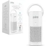 Pure Enrichment - True HEPA Portable Air Purifier - White