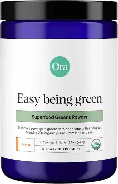 Ora Organic Easy Being Green Greens Powder