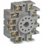 NEW DAYTON 6X156N Relay Socket, Standard, Octal, 11 Pins - 3PDT (AA6)