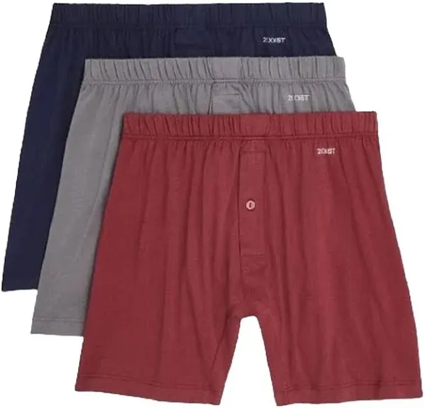 Pima Cotton Knit Boxer | 3-Pack