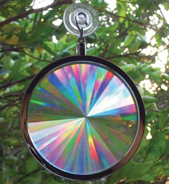 Suncatcher - Rainbow Prism Axicon Window Sun Catcher - These Suncatchers are for