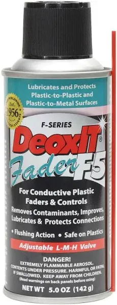 CAIG DeoxIT Fader F5S-H6 Spray 5 oz