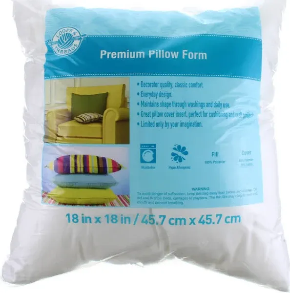 Loops & Threads Premium Pillow Form