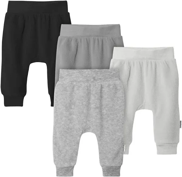 Gerber Baby 4-Pack Neutral Fleece Pants