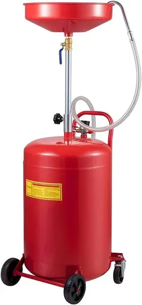 VEVOR 20 Gallon Portable Waste Oil Drain Tank