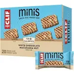 White Chocolate Macadamia Nut, 20 Bars | Clif Bar Minis Energy Bar