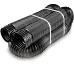 Flex-drain Solid Pipe - 4in. x 25ft.