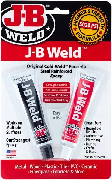 J-B Weld Original Steel Reinforced Epoxy