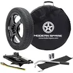 Complete Compact Spare Tire Kit w/Carrying Case - Fits 2020-2025 Honda CRV Hybrid - Modern Spare