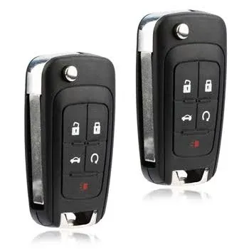 2* Remote Key Fob For Chevrolet Camaro 2010-2019 Cruze 2011-2016 Equinox 10-19