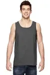 Fruit of The Loom 39TKR Adult HD Cotton Tank - Charcoal Grey - 3XL