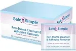 Safe n&#39; Simple Peri-Stoma Adhesive Remover Wipes: 5&quot; x 7&quot;, 50 Count