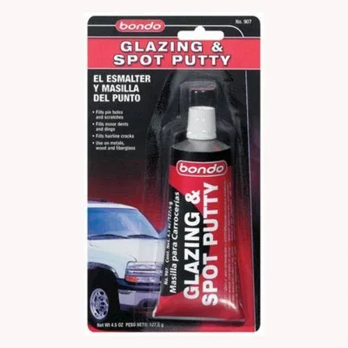 Bondo Glazing and Spot Putty, 00907ES, 4.5 oz, 1 Tube