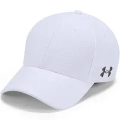 NEW Under Armour Mens Blank Blitzing Hat Fitted Cap Size M/L GRAY