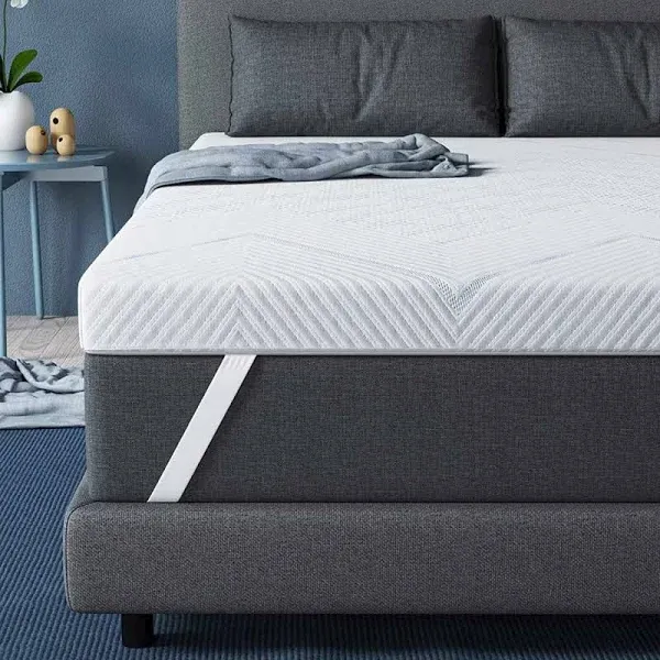 Bedstory Extra Firm Memory Foam Mattress Topper