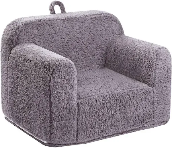 MOMCAYWEX Kids Snuggly-Soft Sherpa Cuddly Toddler Foam Chair