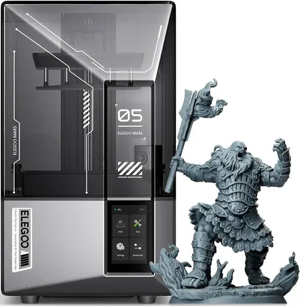 ELEGOO Mars 5 Ultra 9K Resin 3D Printer