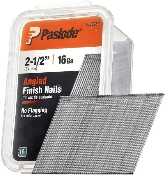 Paslode 1-1/2 In. 16-Gauge 20 Degree Galvanized Angled  Nails (2000 Ct.) Paslode